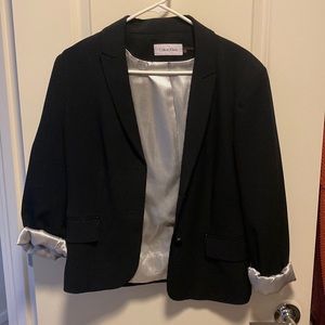 Dark Navy Blue Blazer - Calvin Klein